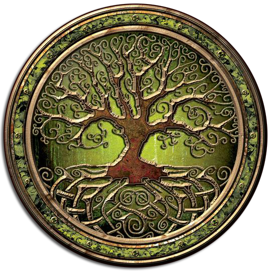 CDC35 - Tree of Life - 4 Pack Irish Drink Coaster